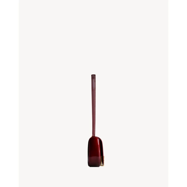 Saint Laurent Mini VOLTAIRE in patent leather, view 4