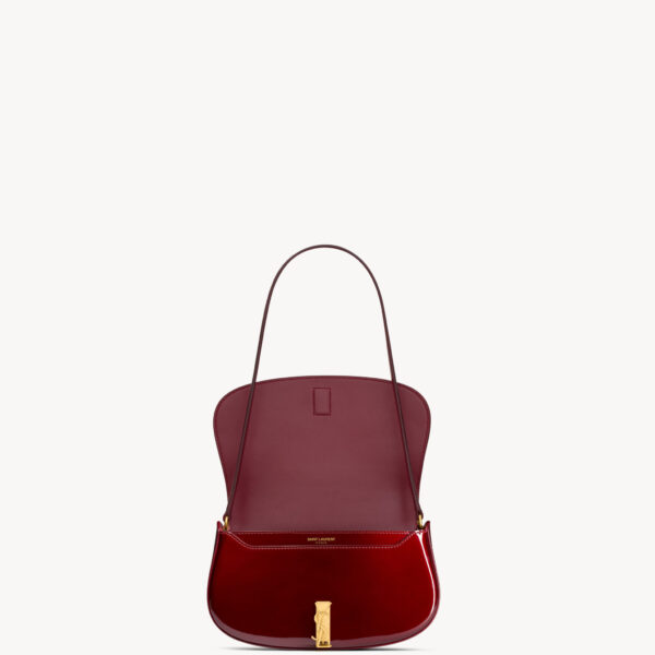 Saint Laurent Mini VOLTAIRE in patent leather designed in Paris