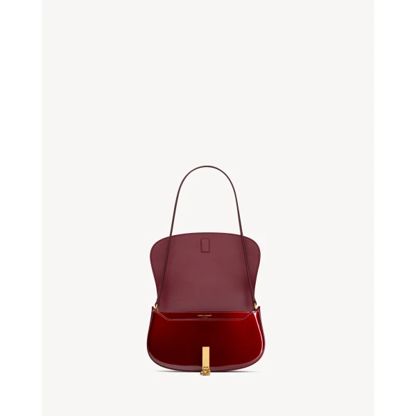Saint Laurent Mini VOLTAIRE in patent leather, view 6