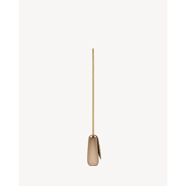 Saint Laurent NEW KATE small in grain de poudre leather, view 3