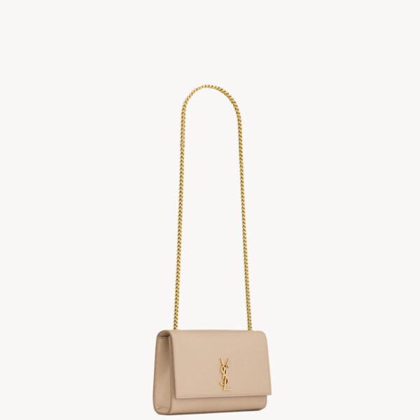 Saint Laurent NEW KATE small in grain de poudre leather designed in Paris
