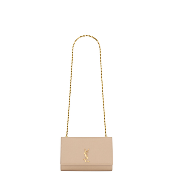 Saint Laurent NEW KATE small in grain de poudre leather designed in Paris