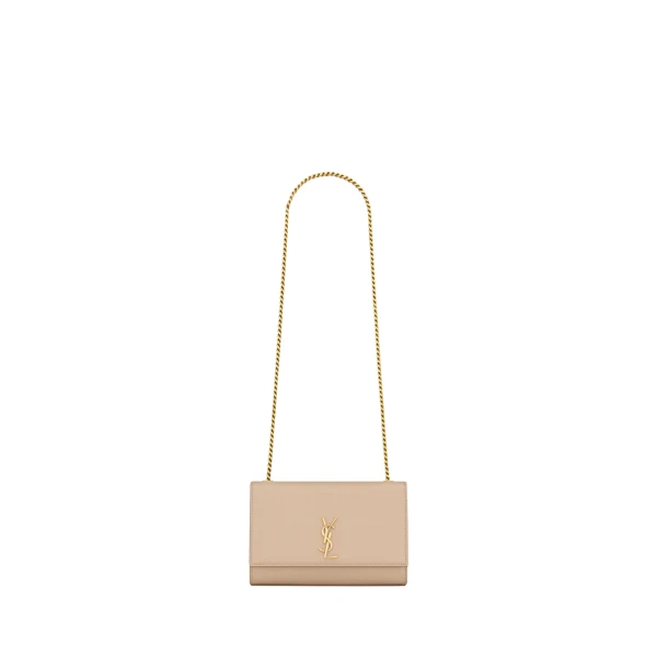 Saint Laurent NEW KATE small in grain de poudre leather designed in Paris