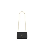 Saint Laurent NEW KATE small in grain de poudre leather designed in Paris