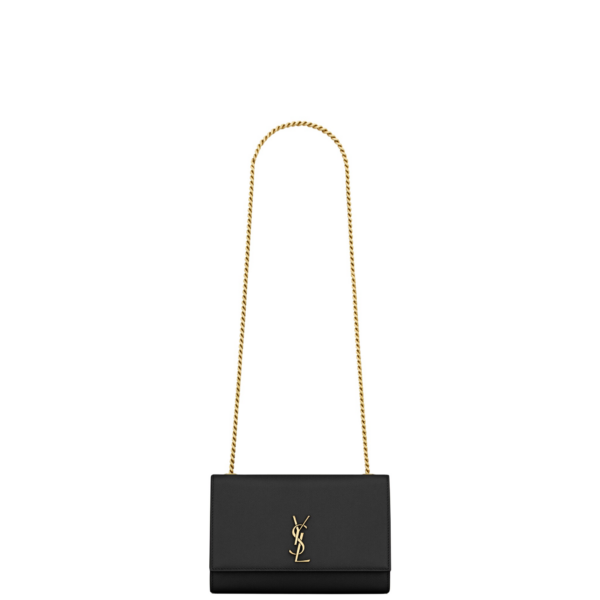 Saint Laurent NEW KATE small in grain de poudre leather designed in Paris