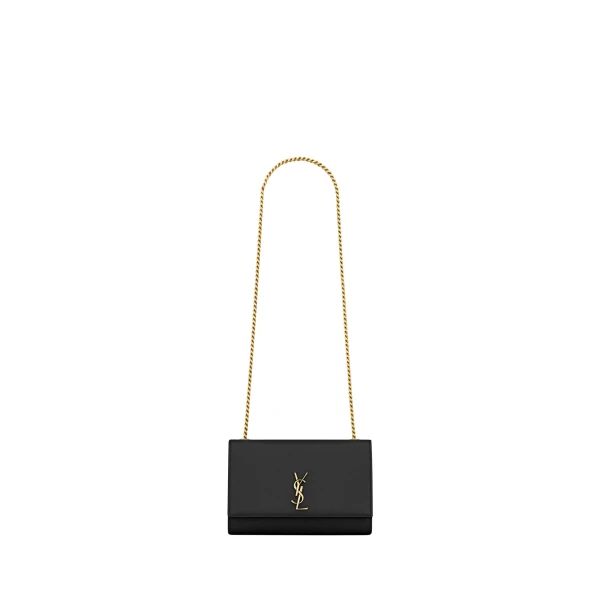 Saint Laurent NEW KATE small in grain de poudre leather designed in Paris
