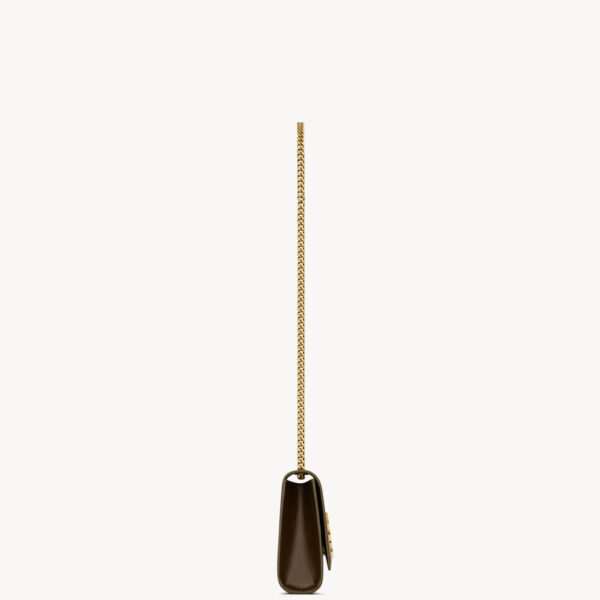 Saint Laurent NEW KATE small in shiny leather designed in Paris