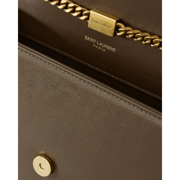 Saint Laurent NEW KATE small in shiny leather, view 6