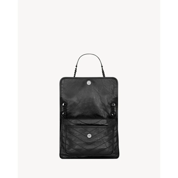 Saint Laurent NIKI MEDIUM IN VINTAGE LEATHER, view 5