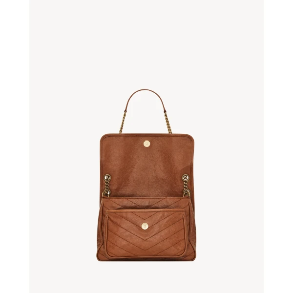 Saint Laurent NIKI MEDIUM IN VINTAGE LEATHER, view 5