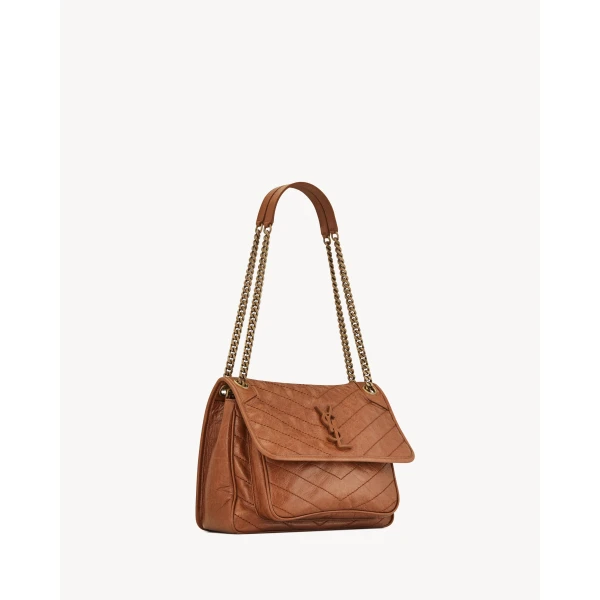 Saint Laurent NIKI MEDIUM IN VINTAGE LEATHER, view 6