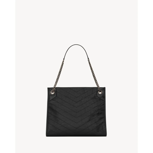 Saint Laurent NIKI SHOPPING IN VINTAGE LEATHER, view 3