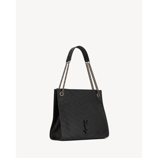 Saint Laurent NIKI SHOPPING IN VINTAGE LEATHER, view 5