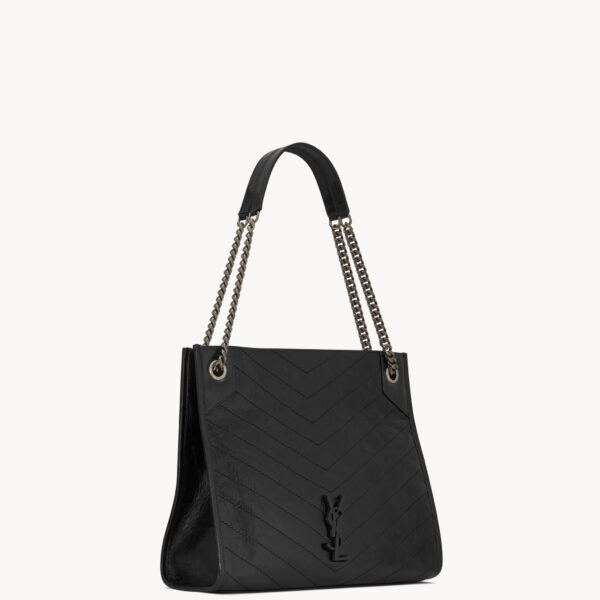 Saint Laurent NIKI SHOPPING IN VINTAGE LEATHER designed in Paris