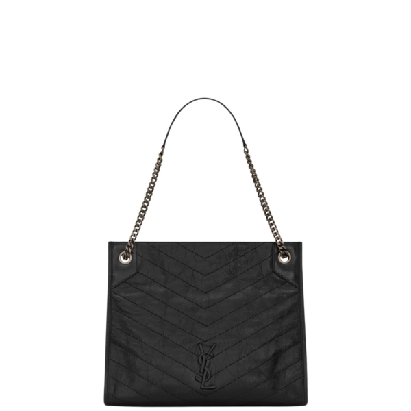 Saint Laurent NIKI SHOPPING IN VINTAGE LEATHER designed in Paris