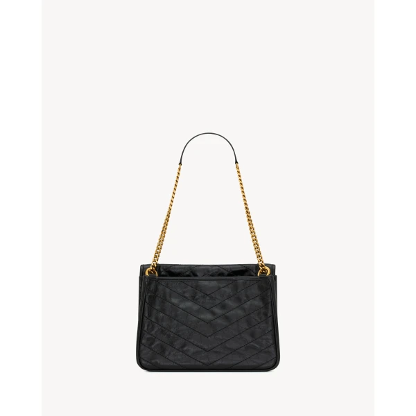 Saint Laurent NIKI TRIPOUCH in vintage leather, view 4