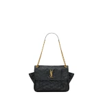 Saint Laurent NIKI TRIPOUCH in vintage leather designed in Paris