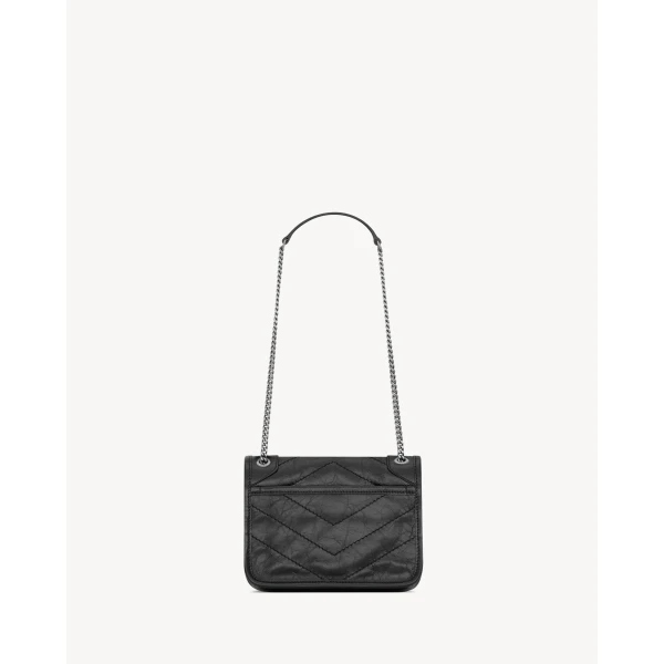 Saint Laurent NIKI baby in vintage leather, view 2