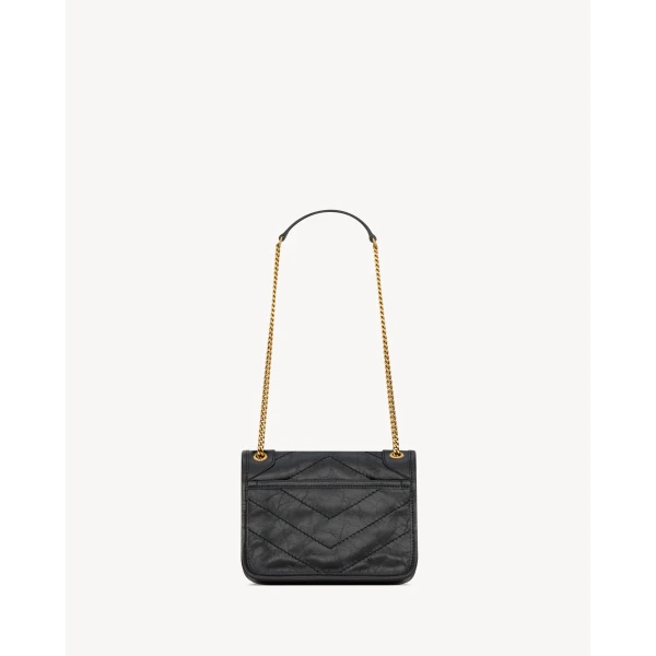 Saint Laurent NIKI baby in vintage leather, view 3