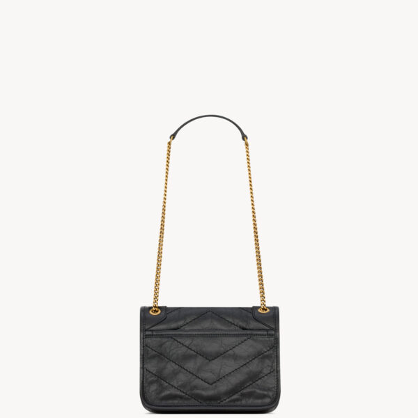 Saint Laurent NIKI baby in vintage leather designed in Paris