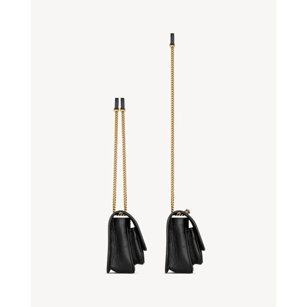 Saint Laurent NIKI baby in vintage leather, view 4