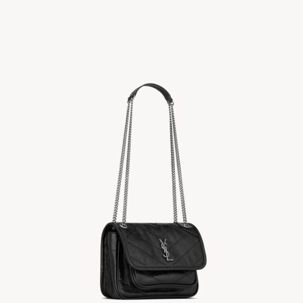 Saint Laurent NIKI baby in vintage leather designed in Paris
