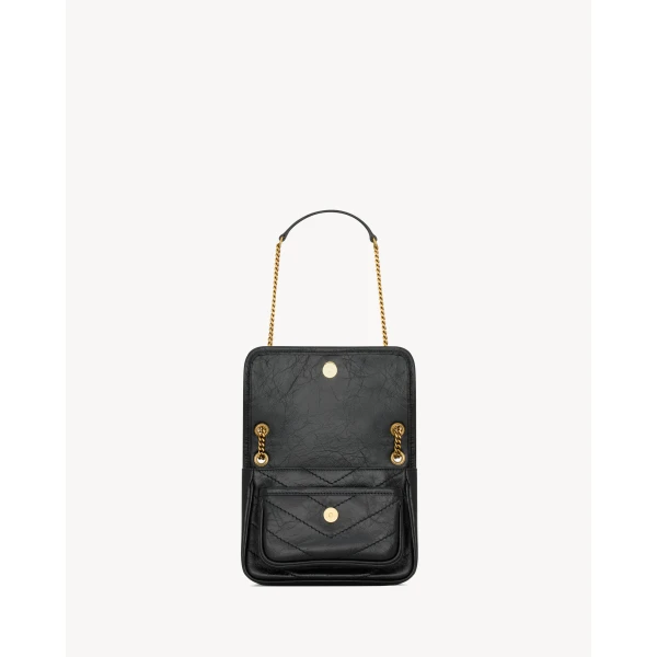 Saint Laurent NIKI baby in vintage leather, view 5