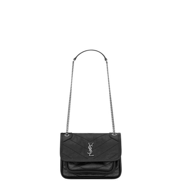 Saint Laurent NIKI baby in vintage leather designed in Paris