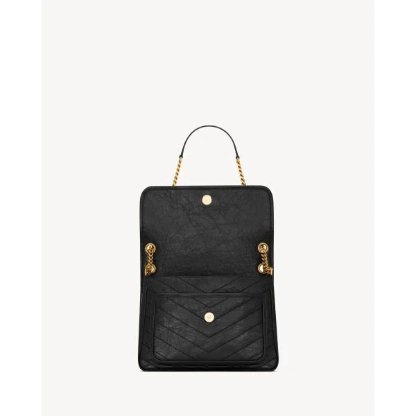 Saint Laurent NIKI medium in vintage leather, view 5