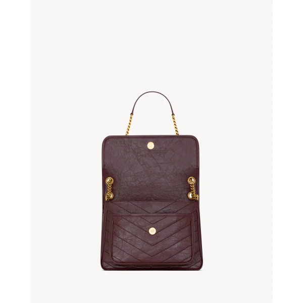 Saint Laurent NIKI medium in vintage leather, view 5