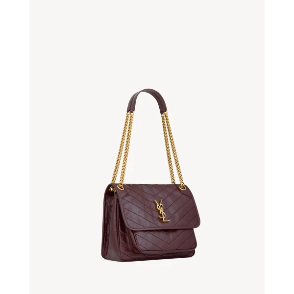 Saint Laurent NIKI medium in vintage leather, view 6