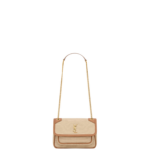 Saint Laurent NIKI mini in canvas and leather designed in Paris
