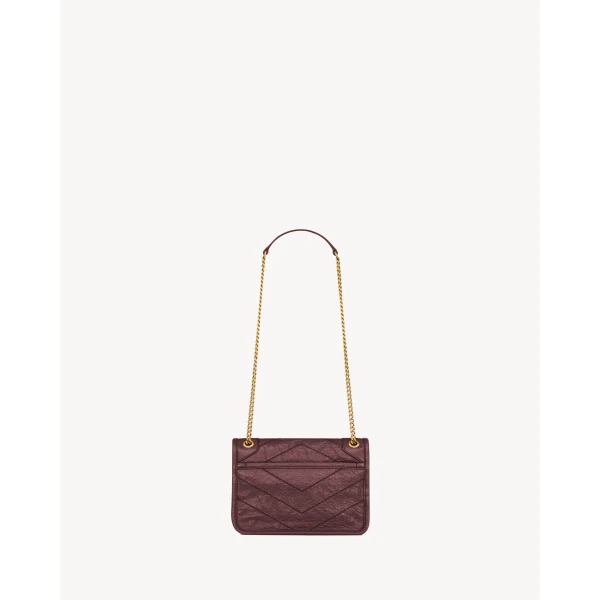 Saint Laurent NIKI mini in vintage leather, view 3