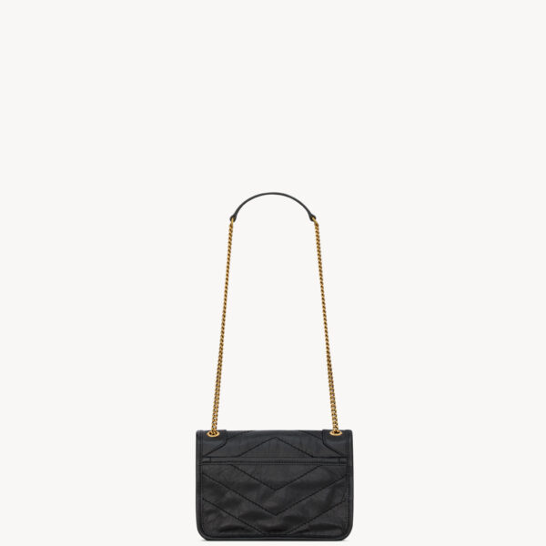 Saint Laurent NIKI mini in vintage leather designed in Paris