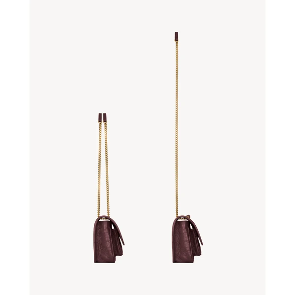 Saint Laurent NIKI mini in vintage leather, view 4