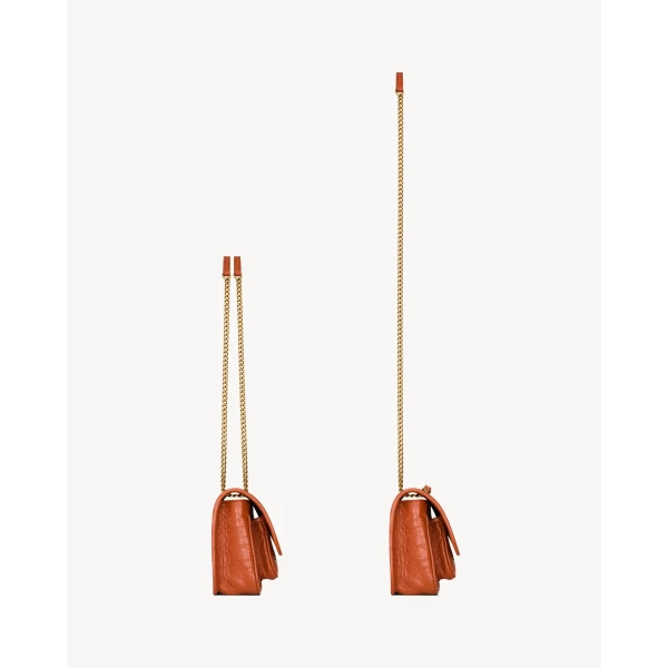 Saint Laurent NIKI mini in vintage leather, view 4