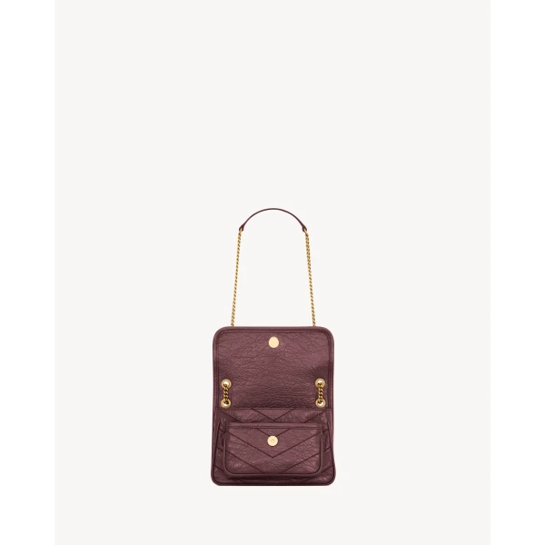Saint Laurent NIKI mini in vintage leather, view 5