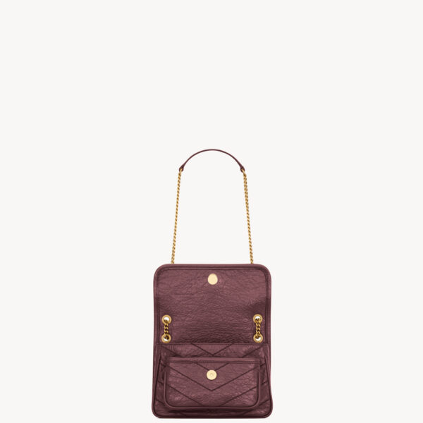 Saint Laurent NIKI mini in vintage leather designed in Paris