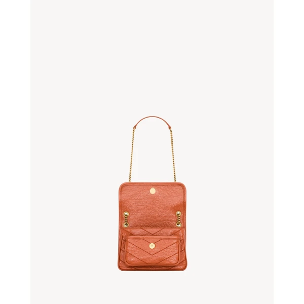 Saint Laurent NIKI mini in vintage leather, view 5