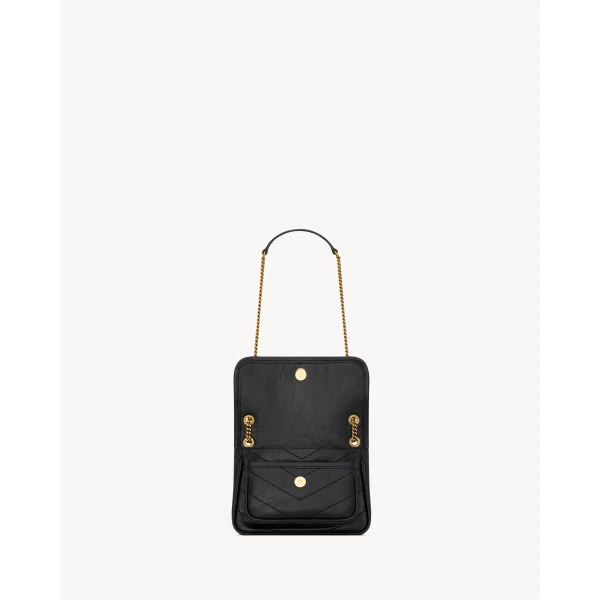 Saint Laurent NIKI mini in vintage leather, view 5