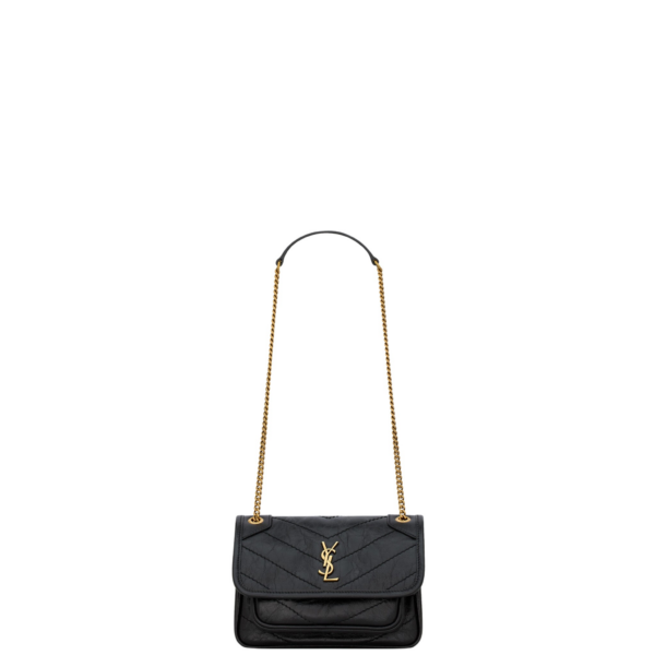 Saint Laurent NIKI mini in vintage leather designed in Paris