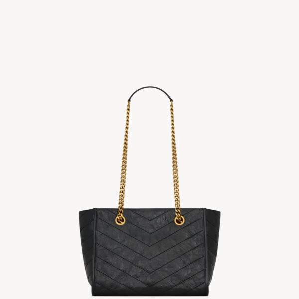 Saint Laurent NIKI small shopping in vintage leather designed in Paris