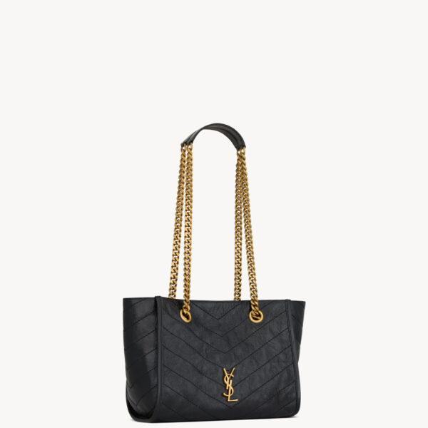 Saint Laurent NIKI small shopping in vintage leather designed in Paris