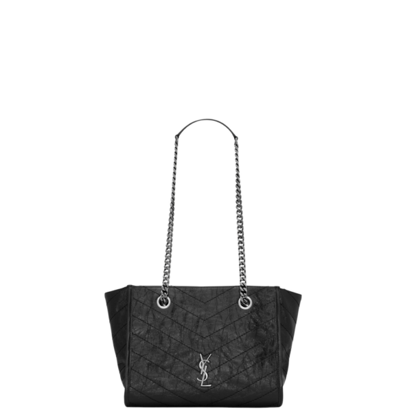 Saint Laurent NIKI small shopping in vintage leather designed in Paris
