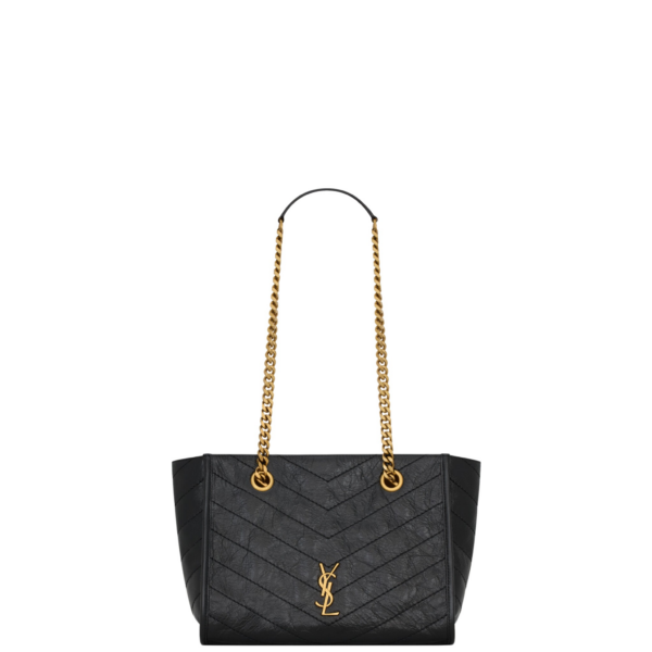 Saint Laurent NIKI small shopping in vintage leather designed in Paris