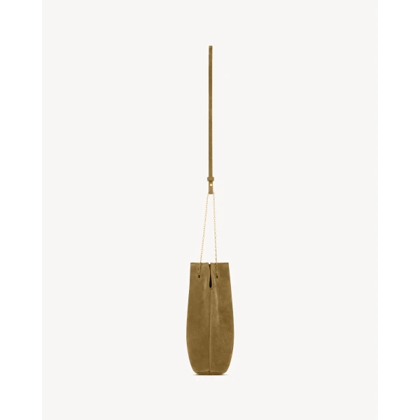 Saint Laurent POCHON in suede, view 4