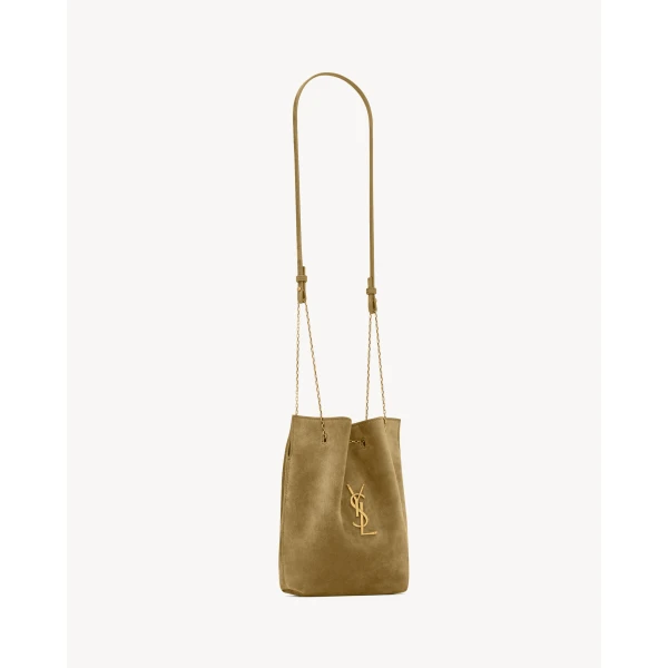 Saint Laurent POCHON in suede, view 5