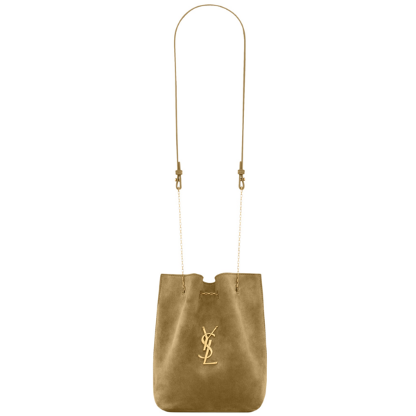 Saint Laurent POCHON in suede designed in Paris