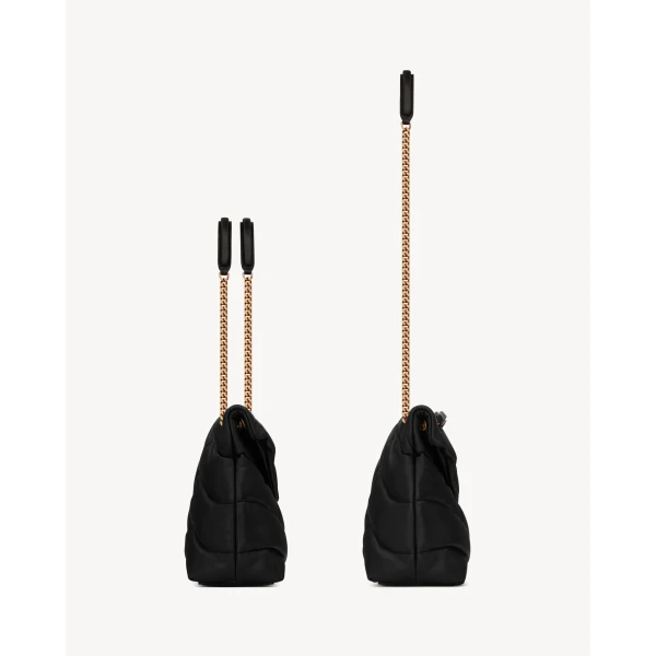 Saint Laurent PUFFER MEDIUM in lambskin, view 4