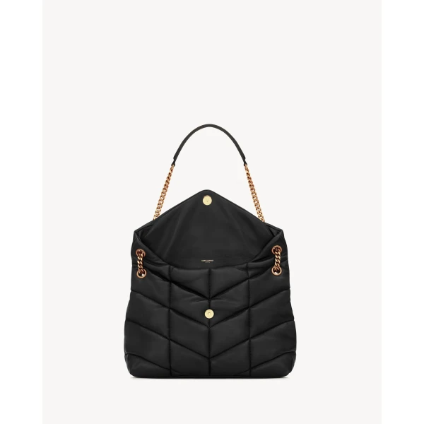 Saint Laurent PUFFER MEDIUM in lambskin, view 5